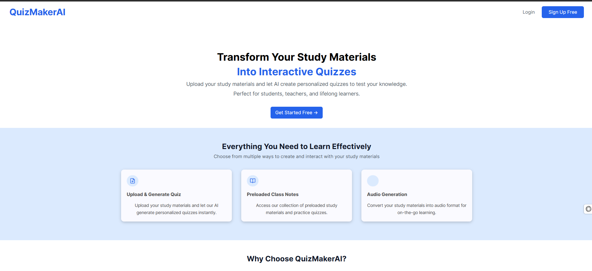 QuizMakerAI